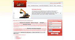 Desktop Screenshot of 3dconstructionenterprises.com
