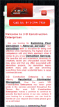 Mobile Screenshot of 3dconstructionenterprises.com